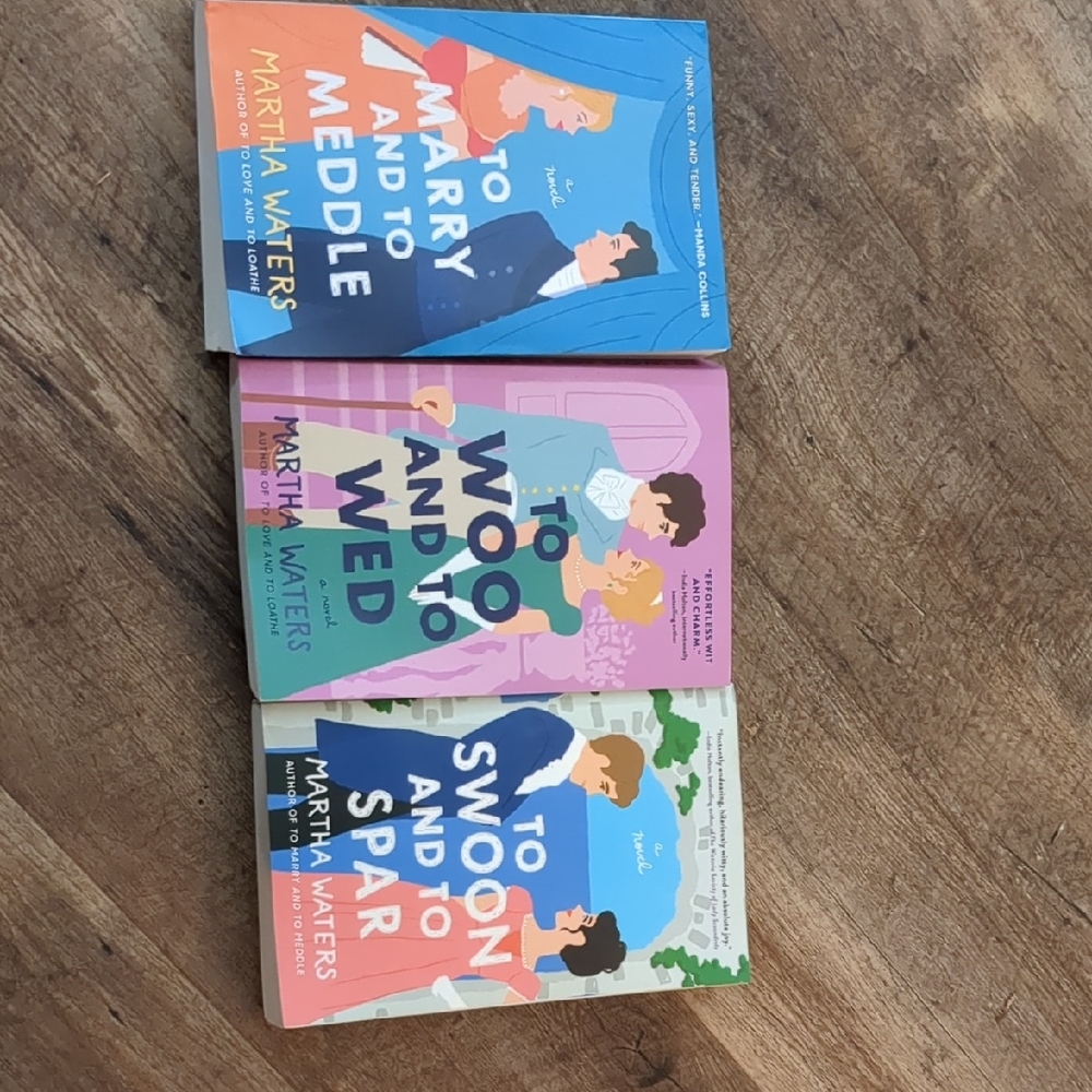 Martha Waters Book Set - Colorful Covers